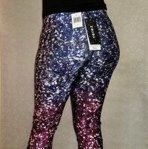 ZARA TEREZ WOMENS OMBRE FITNESS ATHLETIC LEGGING